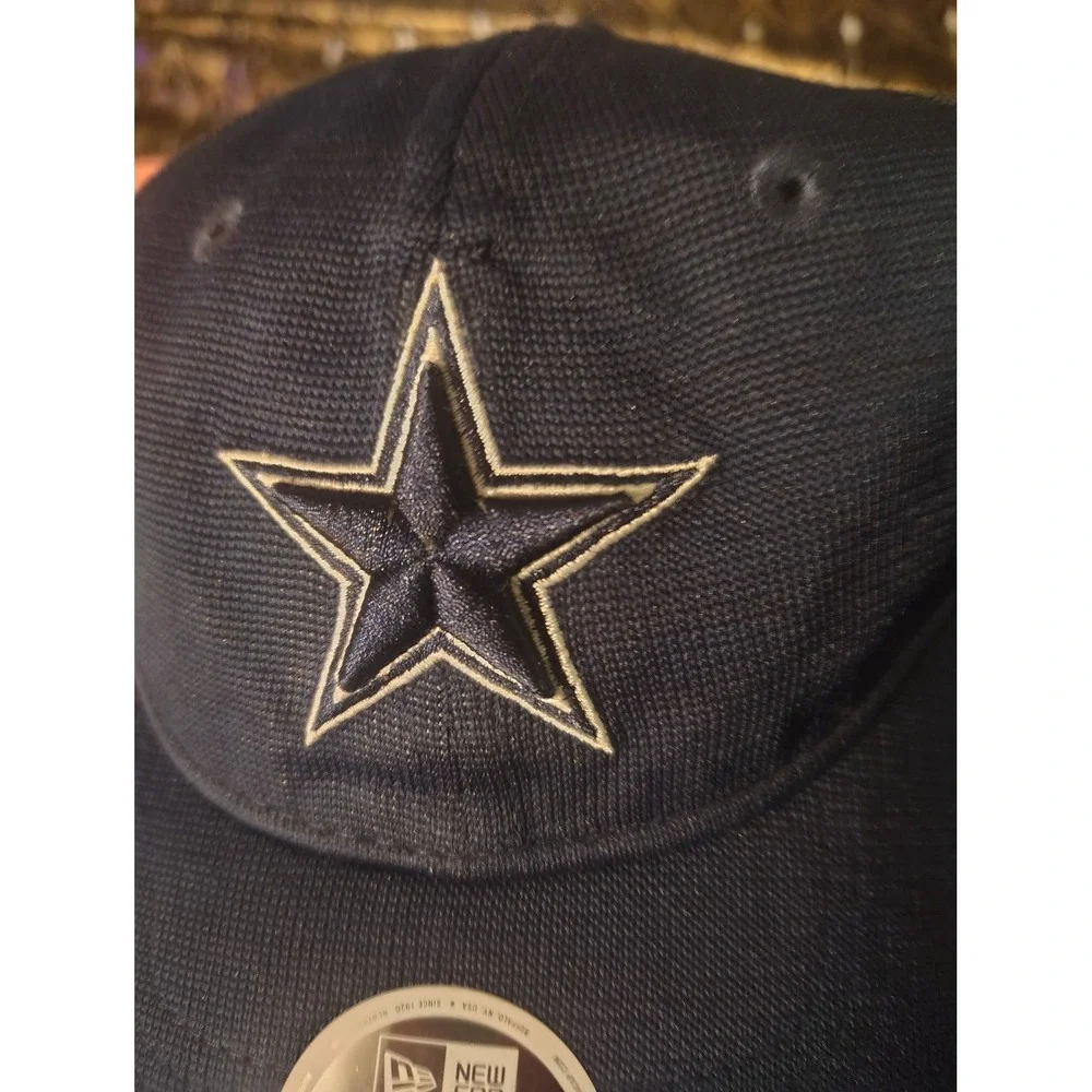New Era 9TWENTY Dallas Cowboys Women Adjustable Hat Navy Blue NFL Cap 920TECH